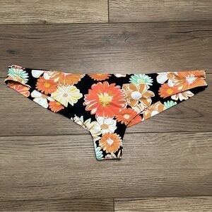 Floral retro design Bikini Bottom